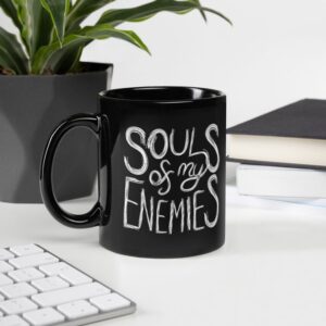 Customized Mugs Black & White